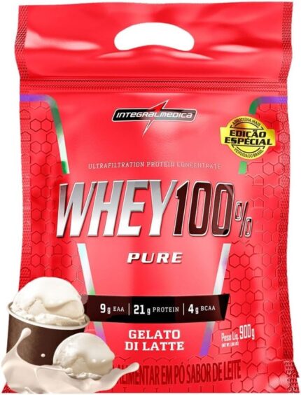 WHEY 100% PURE GELATO DI LATTE 900G POUCH